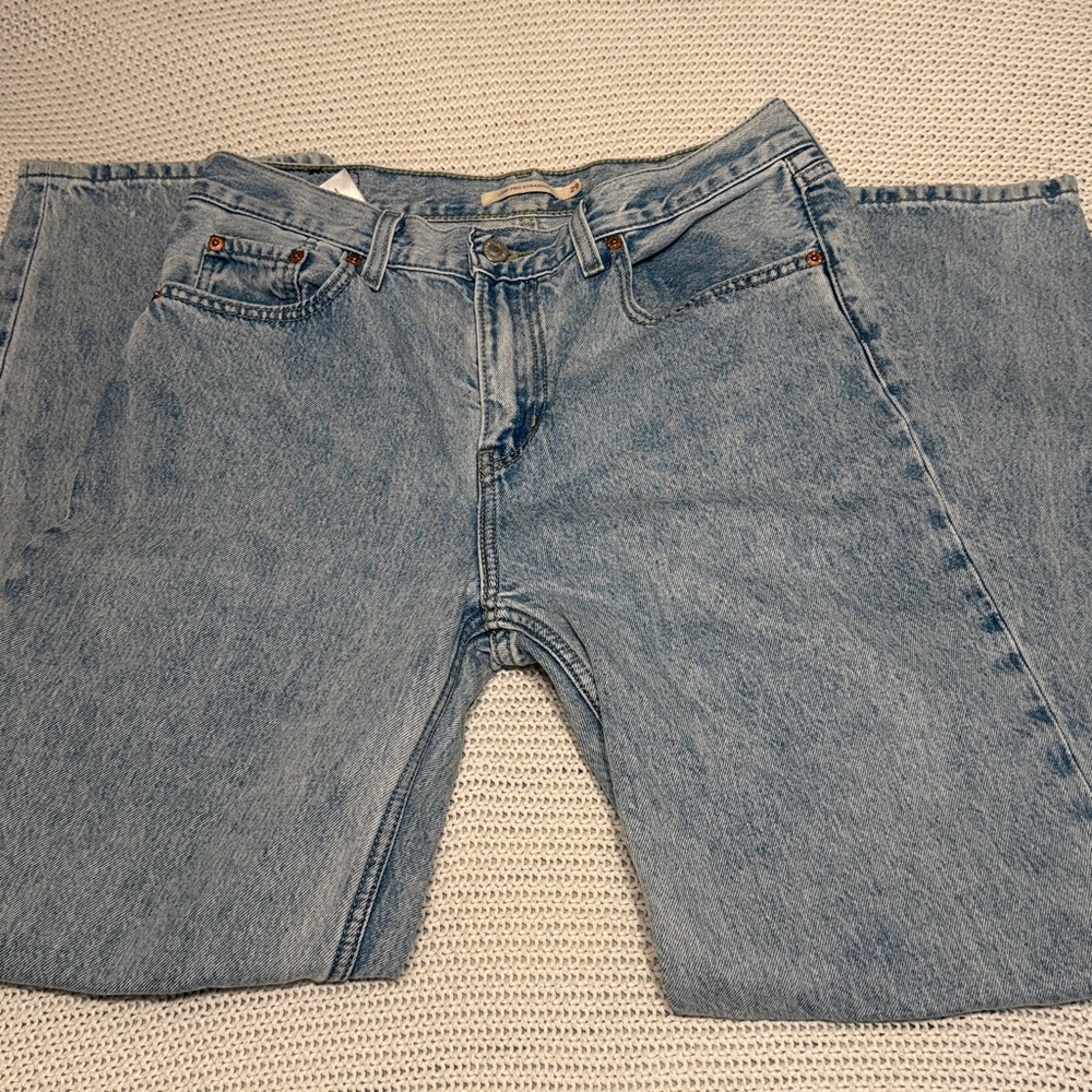 Levi’s low pro straight jeans